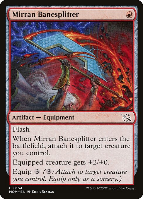 Mirran Banesplitter highlighted card art