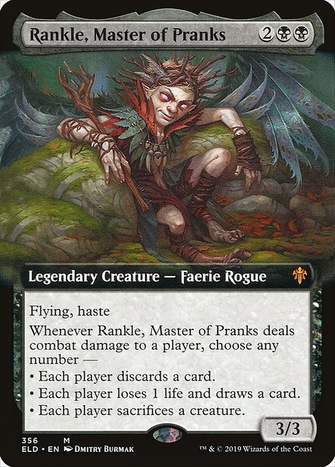 Rankle, Master of Pranks from Throne of Eldraine