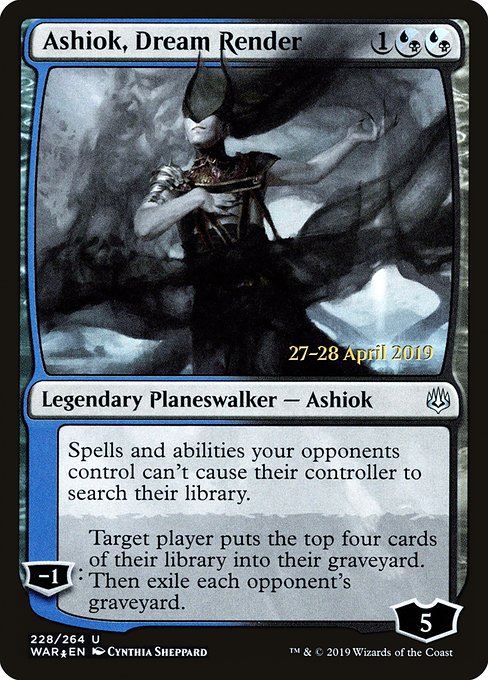 Ashiok, Dream Render from War of the Spark Promos