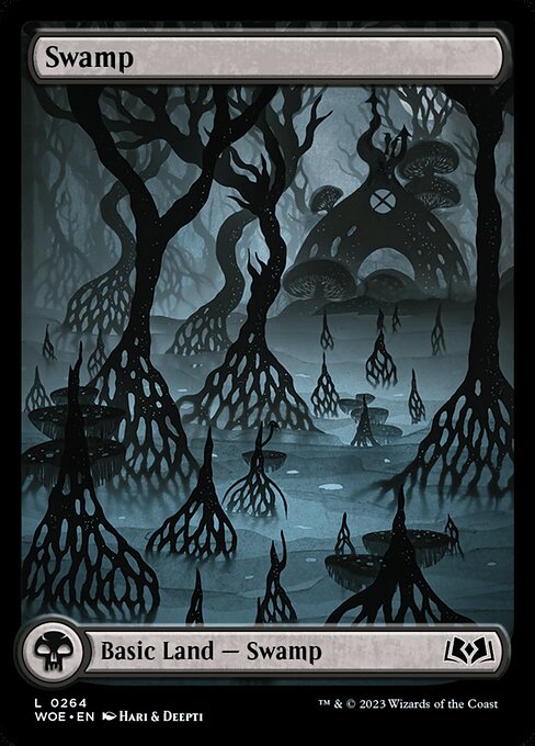 Swamp from Wilds of Eldraine