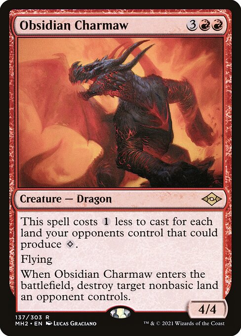 Obsidian Charmaw from Modern Horizons 2