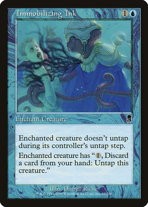 Immobilizing Ink highlighted card art