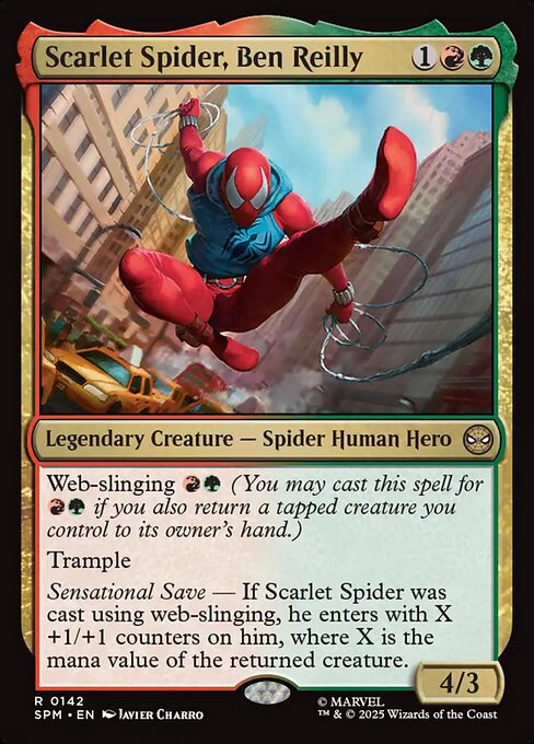Scarlet Spider, Ben Reilly from Marvel's Spider-Man