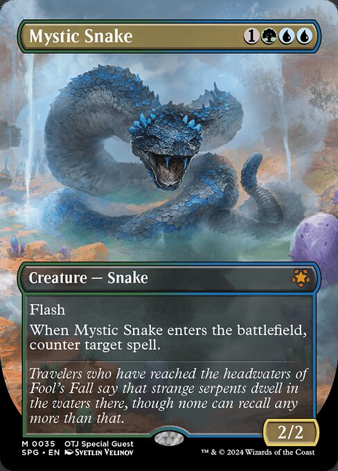 Mystic Snake highlighted card art