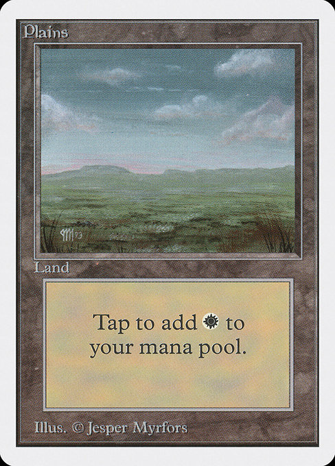 Plains from Unlimited Edition