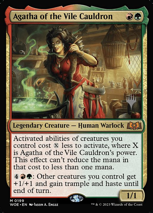 Agatha of the Vile Cauldron from Wilds of Eldraine Promos