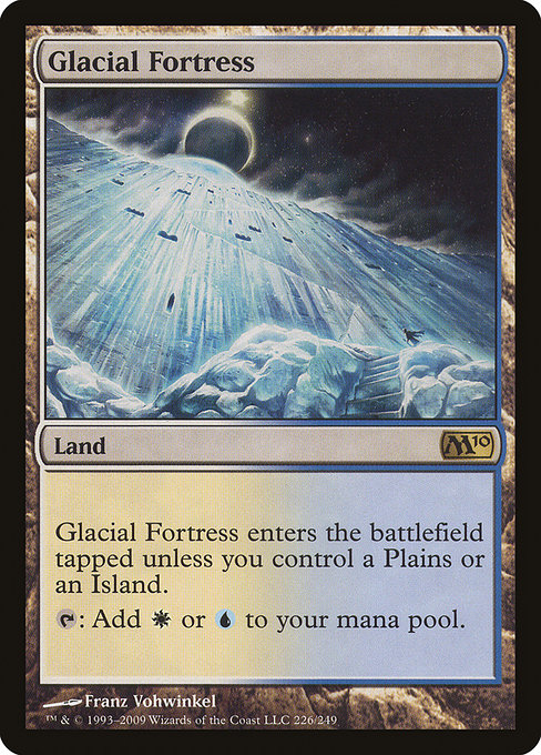 Glacial Fortress from Magic 2010