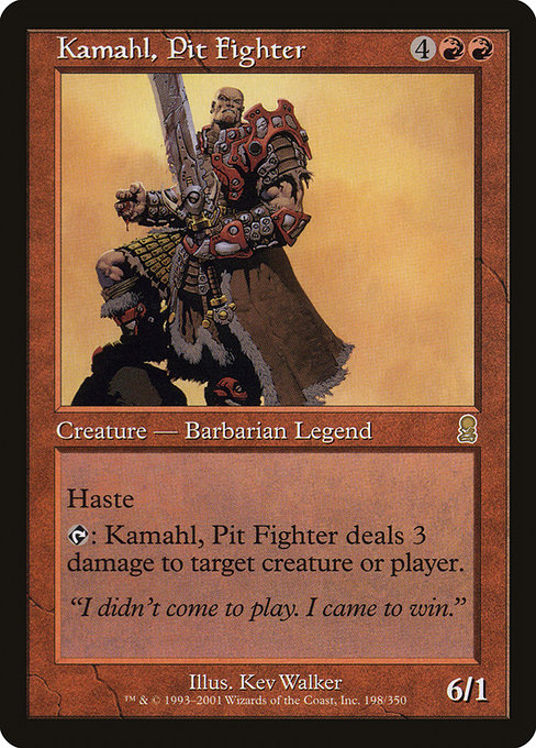 Kamahl, Pit Fighter from Odyssey