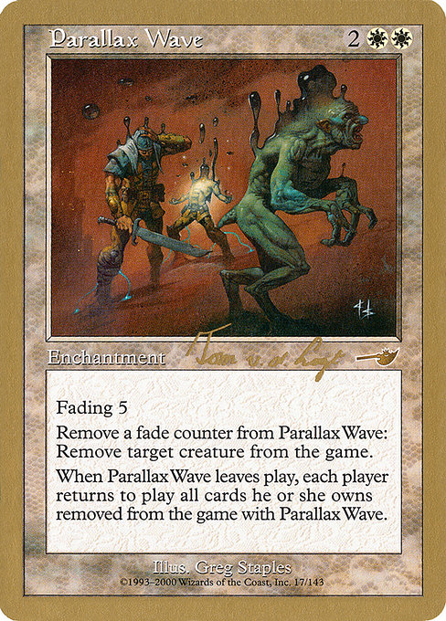 Parallax Wave from World Championship Decks 2000