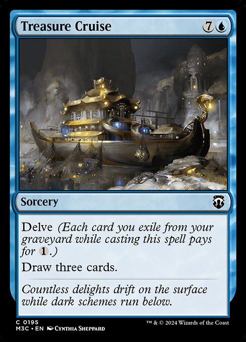Treasure Cruise from Modern Horizons 3 Commander