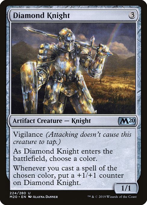 Diamond Knight highlighted card art