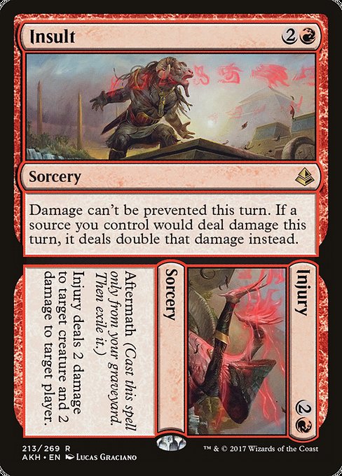 Insult // Injury from Amonkhet