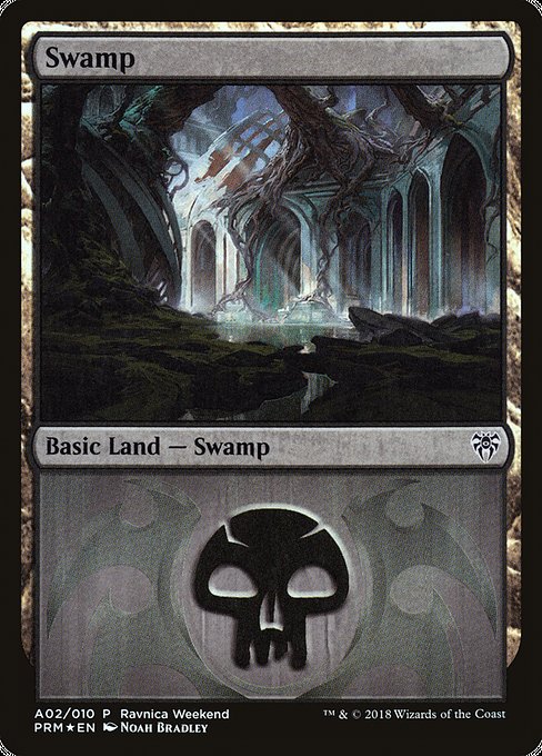 Swamp from GRN Ravnica Weekend
