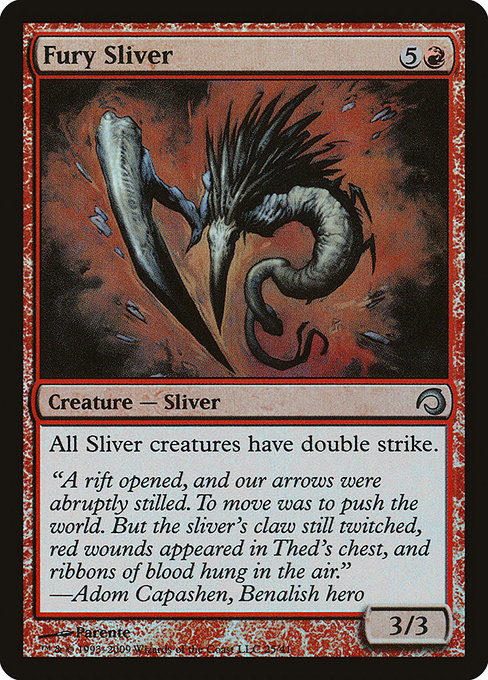 Fury Sliver from Premium Deck Series: Slivers