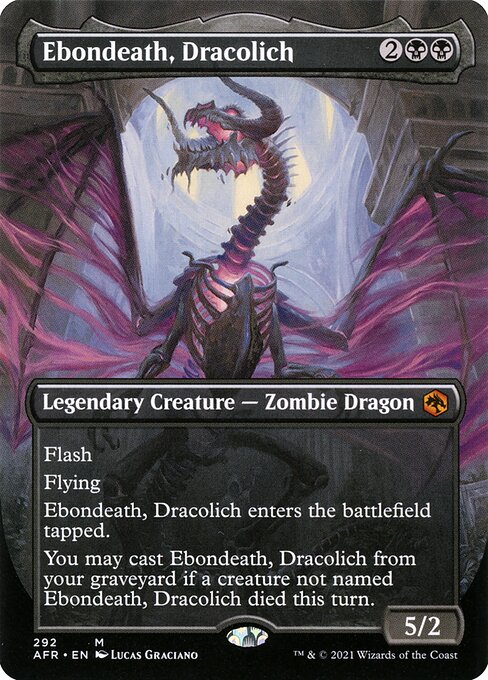 Ebondeath, Dracolich from Adventures in the Forgotten Realms