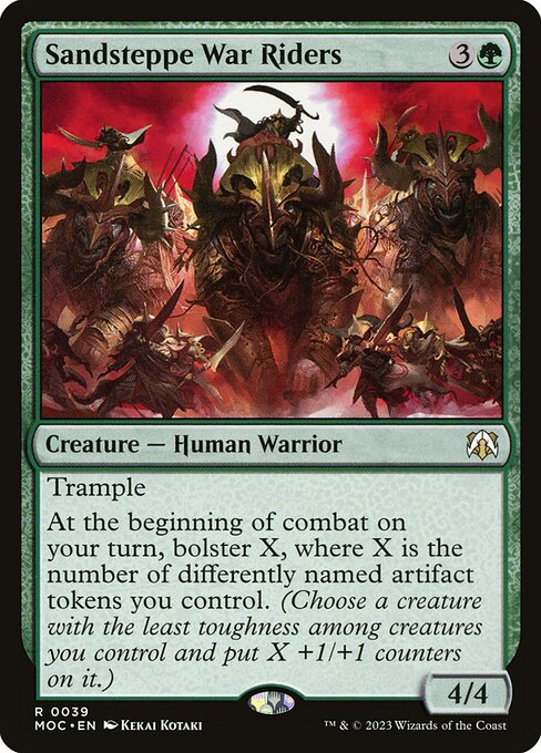 Sandsteppe War Riders from March of the Machine Commander