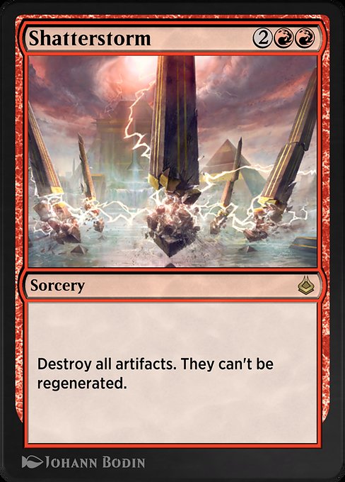 Shatterstorm from Amonkhet Remastered