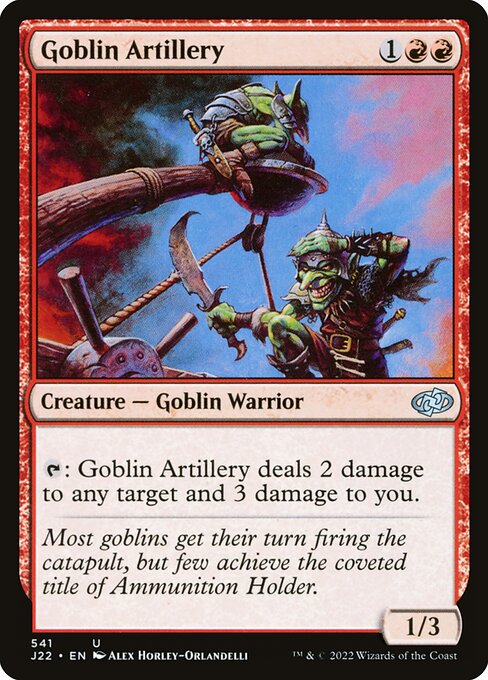 Goblin Artillery highlighted card art
