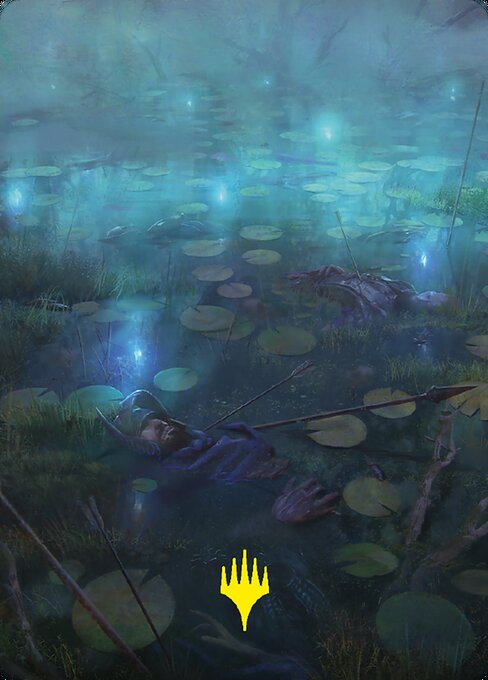 The Dead Marshes // The Dead Marshes from Tales of Middle-earth Art Series