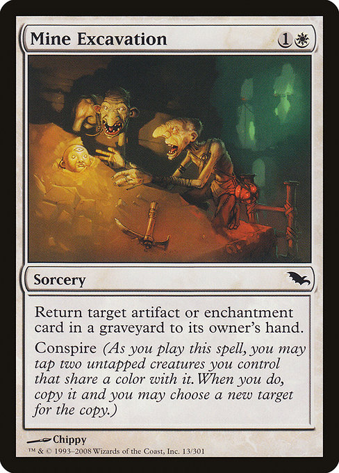 Mine Excavation highlighted card art