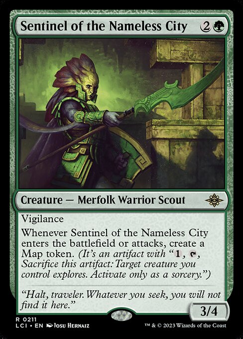 Sentinel of the Nameless City from The Lost Caverns of Ixalan