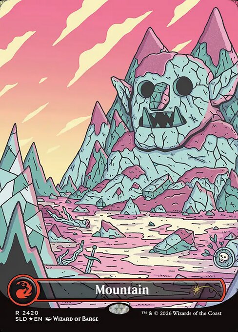 Mountain from Secret Lair Drop