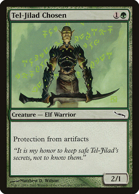 Tel-Jilad Chosen highlighted card art