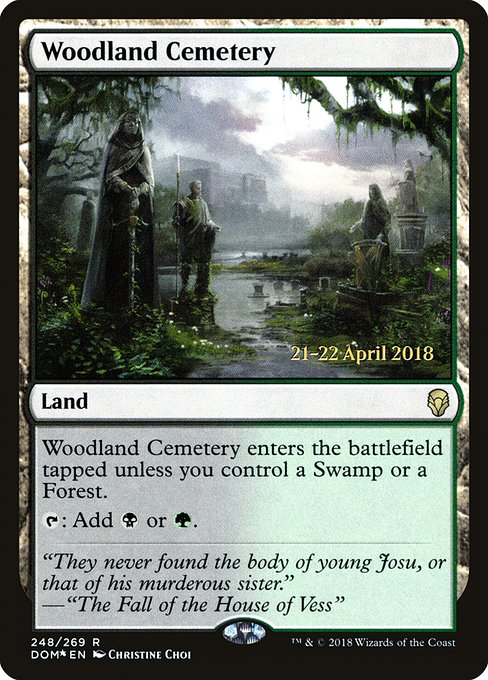 Woodland Cemetery from Dominaria Promos