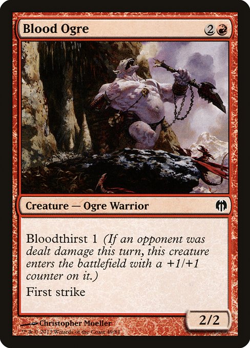 Blood Ogre from Duel Decks: Heroes vs. Monsters