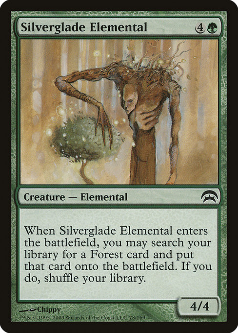 Silverglade Elemental from Planechase