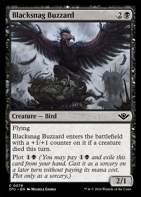 Blacksnag Buzzard highlighted card art