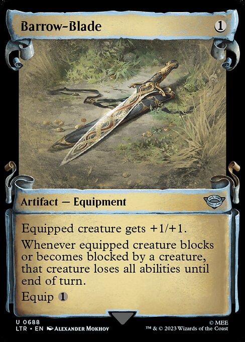 Barrow-Blade highlighted card art