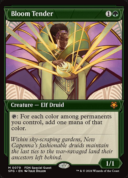 Bloom Tender highlighted card art