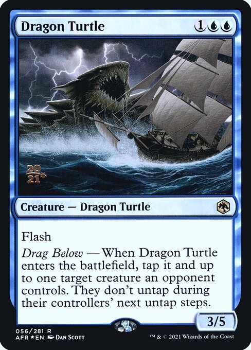 Dragon Turtle from Adventures in the Forgotten Realms Promos