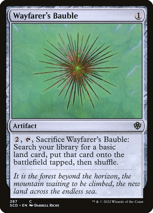 Wayfarer's Bauble from Starter Commander Decks