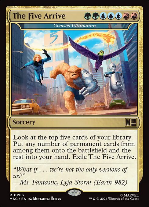 Genesis Ultimatum from Marvel Super Heroes Commander