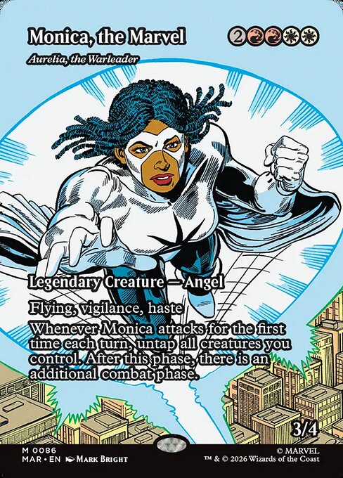 Aurelia, the Warleader from Marvel Universe
