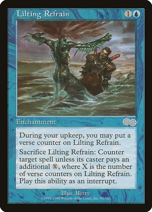 Lilting Refrain from Urza's Saga