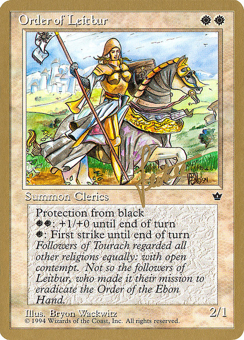Order of Leitbur from Pro Tour Collector Set