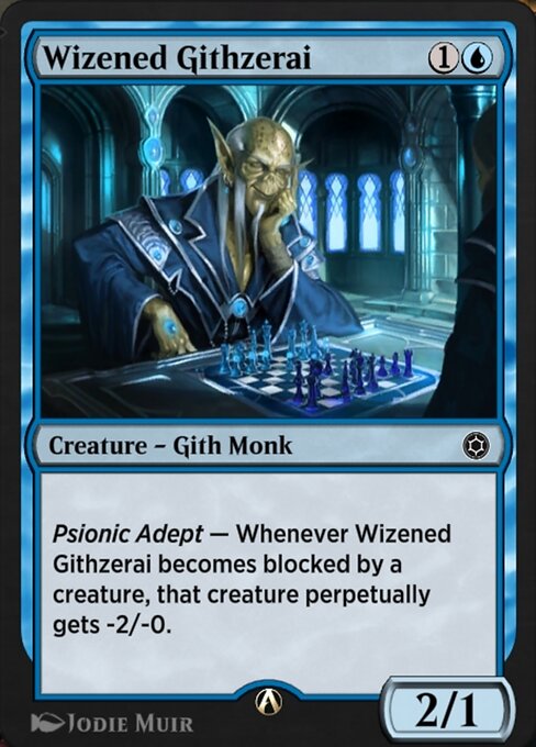 Wizened Githzerai highlighted card art