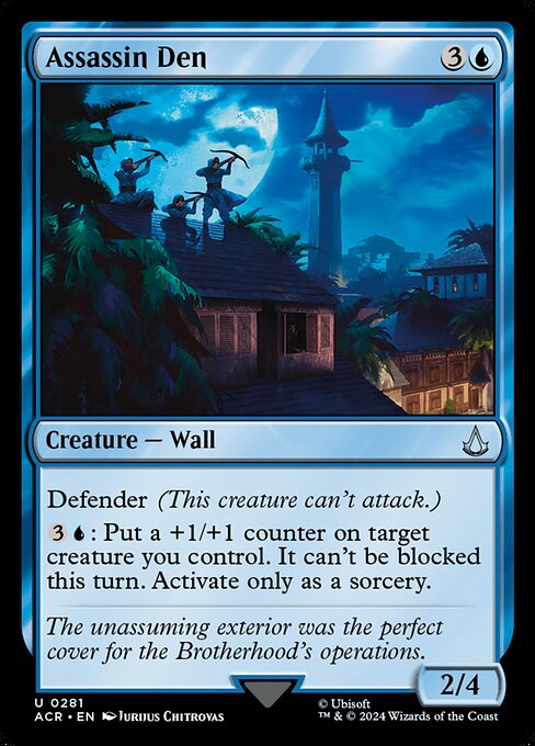Assassin Den highlighted card art