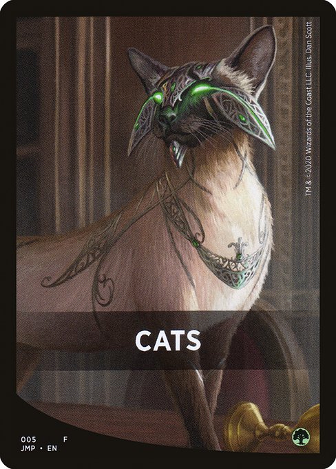 Cats highlighted card art