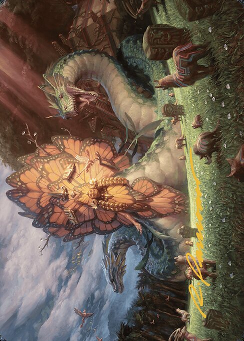 Ojer Kaslem, Deepest Growth // Ojer Kaslem, Deepest Growth from The Lost Caverns of Ixalan Art Series