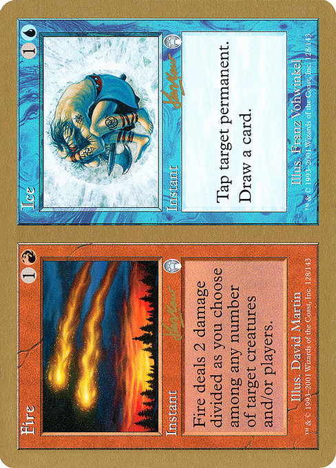 Fire // Ice from World Championship Decks 2002
