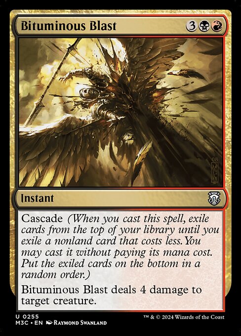 Bituminous Blast from Modern Horizons 3 Commander