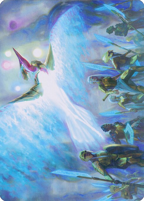 Otharri, Suns' Glory // Otharri, Suns' Glory from Phyrexia: All Will Be One Art Series