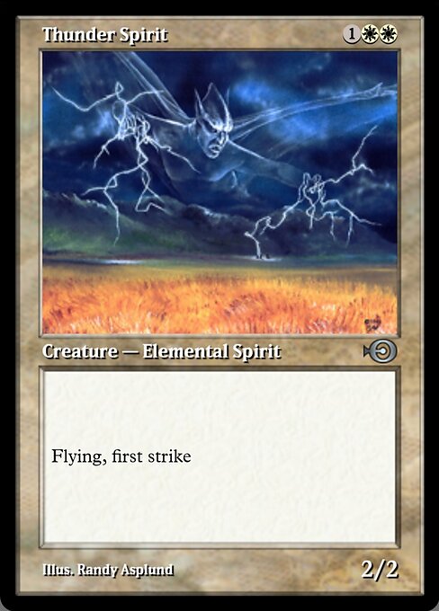 Thunder Spirit highlighted card art
