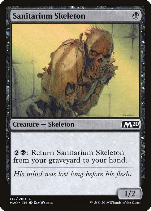 Sanitarium Skeleton from Core Set 2020