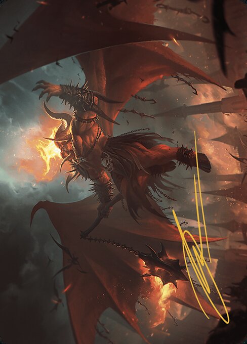 Rakdos, Patron of Chaos // Rakdos, Patron of Chaos from Murders at Karlov Manor Art Series