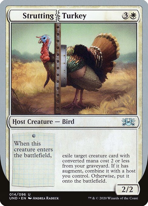 Strutting Turkey highlighted card art